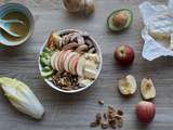 Buddha bowl pomme, endive et noix