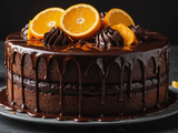 Fusion gourmande : cake orange chocolat qui éblouit les papilles