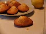 Madeleine de Lorraine au zeste de citron (les enfants en cuisine)