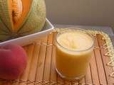 Smoothie de melon aux pêches