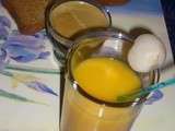 Smoothie litchi, mangue