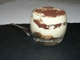 Tiramisu chocolat-poire