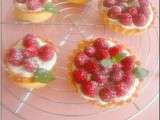 Tartelette aux framboises