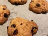 Dessert : Cookies aux canneberges