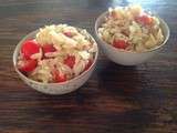 Salade d'Orzo du printemps