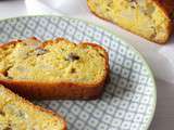 Cake roquefort-poire-noix