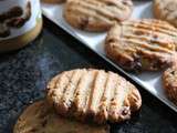 Cookies au beurre de cacahuètes et chocolat