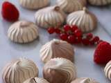 Meringues bicolores