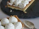 Tarte ganache caramel au beurre salé, chantilly à la vanille