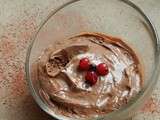 The mousse au chocolat