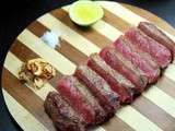 Entrecôte de boeuf d’Argentine servi à la façon Japonaise