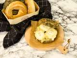 Bagels au chèvre, poire & miel