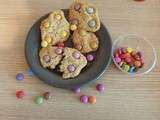 Vraie bonne recette de cookies aux pepites de chocolat et sa variante aux smarties