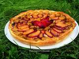 Tarte aux prunes tout simplement