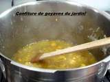 Confiture de goyaves (feijoas) du jardin