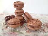 Macarons chocolat au lait