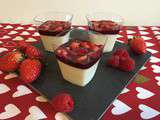 Panna Cotta aux fruits rouges