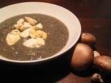 Soupe aux champignons