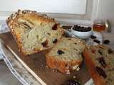 Banana bread aux cranberries et noix