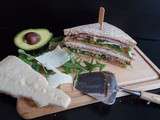 Club Sandwich avocat et parmesan