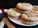 Cookies au beurre de cacahuète et nutella