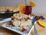 Crumbcake orange-cranberries