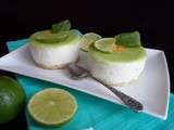 Entremet mojito (noix de coco, menthe, citron vert et rhum)