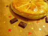 Galette des rois chocolat-cerises