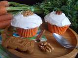 Muffin façon carrot cake au coeur de spéculoos