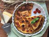 Quiche au parmesan et tomates séchées