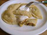 Raviolis cèpes-parmesan