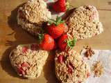 Scones fraise-cannelle