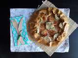 Tarte rustique au sarrasin à l’artichaut