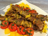 Brochettes de magret au ras el hanout