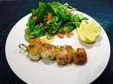 Brochettes de St Jacques