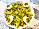 Salade maïs avocats à la coriandre