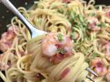 Linguine aux crevettes