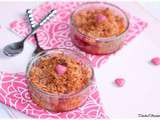 Crumble de prunes & biscuits de Reims {sans beurre}