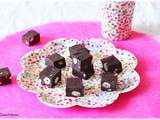 Fudges chocolat amandes noisettes