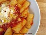 Rigatoni sauce aux tomates séchées et au vinaigre balsamique