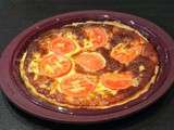 Quiche au maquereau et à la tomate