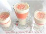 Smoothie pomme/fraises et bananes