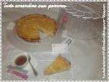 Tarte amandine aux pommes