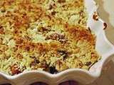 Crumble de haddock et poireaux