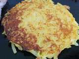 Galette de pommes de terre ou Rösti / La Plancha eno / 3ème recette