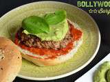 Bollywood burger, agneau et avocat