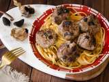 Boulettes de boeuf à l’ail noir