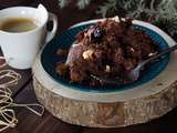 Brownie chocolat, cranberries et noisettes