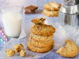 Cookies avoine chocolat au lait