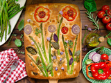 Garden focaccia